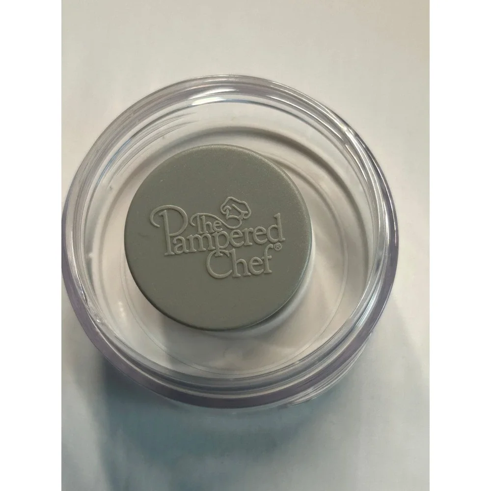 Pampered Chef Ice Cream Sandwich Maker OS Clear Grey 2485 Kitchen Gadget